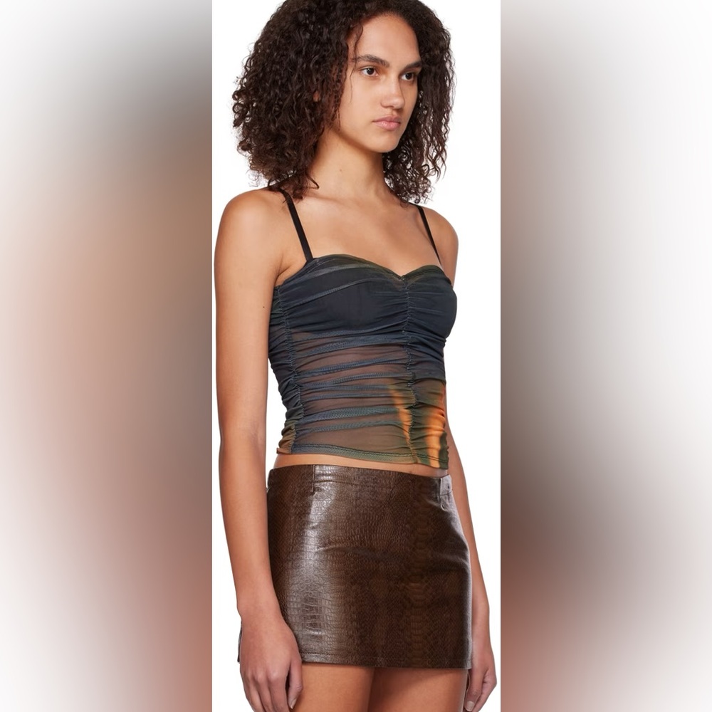 Miaou Black Renzo Tube Top
